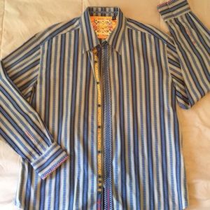 Robert Graham button down dress shirt.